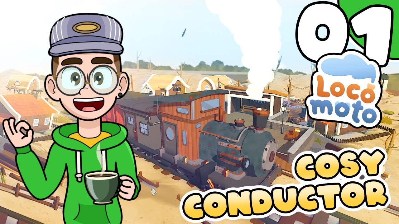 I Became a Cozy Train Conductor! 🚂 | Locomoto Ep. 1