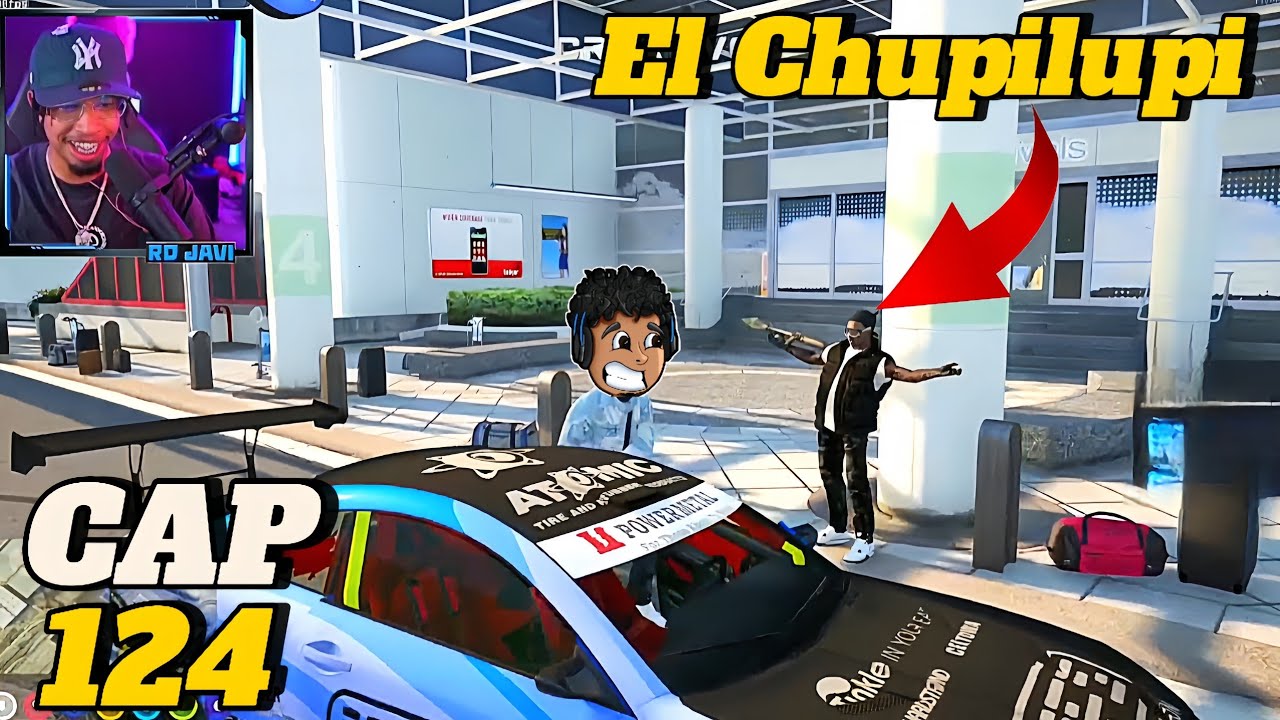 RDjavi: Usamos Un Carro De Drift Para Buscar Al Chupilupi En El Aeropuerto | GTA RP