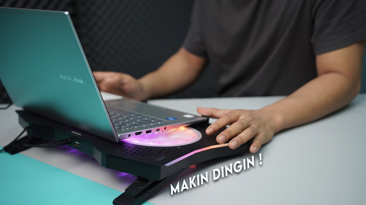 Laptop cepet panas ? Sering Bluescreen ? Coba ini aja ! Nemesis X6 Thunderstorm Cooling Pad