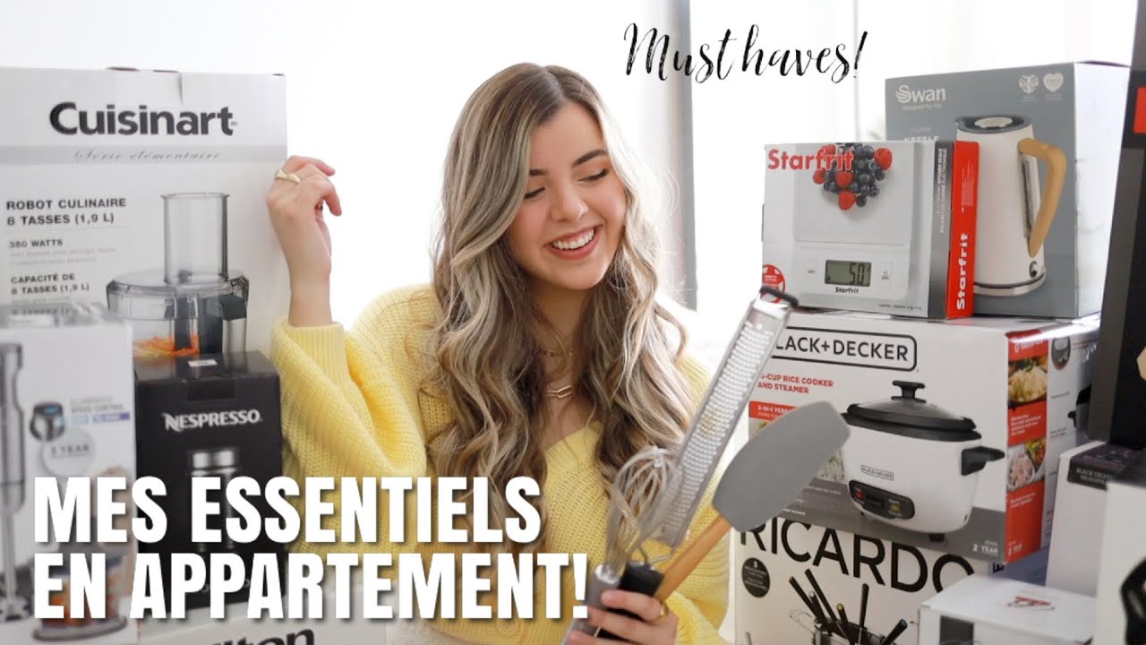 HUGE HOME ESSENTIALS HAUL | Parfait pour votre premier appartement!
