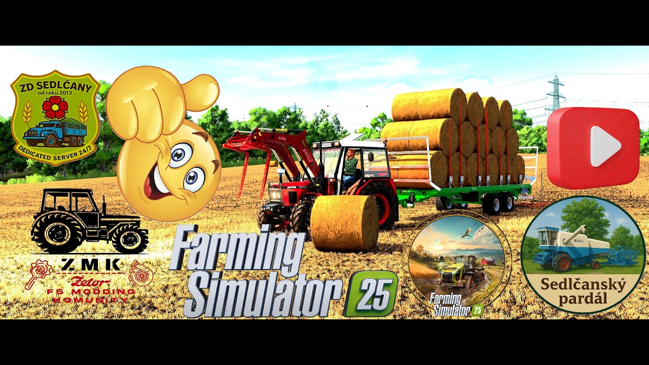 Farming Simulátor 25.  Opravený Zetor na Karpatech :)