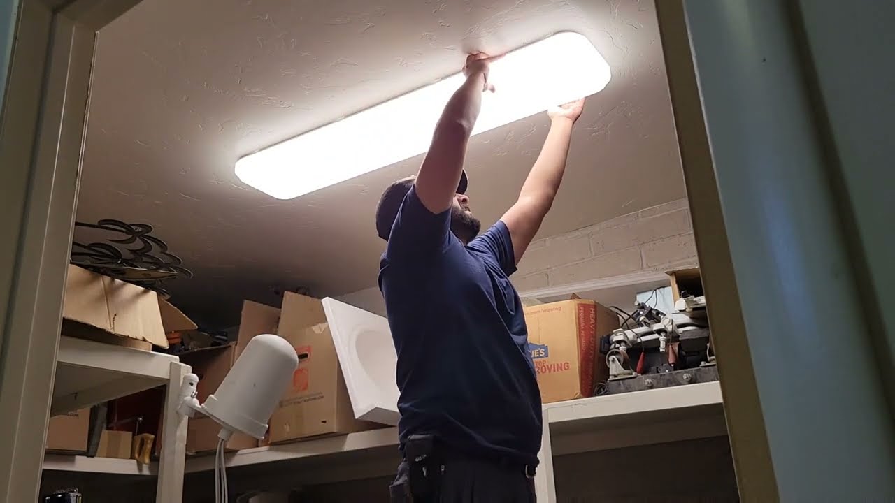 Honeywell 4800 Lumen LED 4' - Ceiling mount - Shop lights