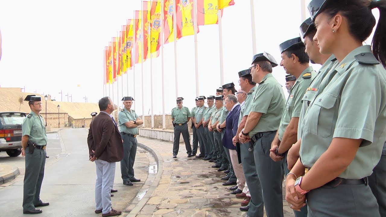 Melilla homenajea a la Guardia Civil en el 125 aniversario de su llegada a la ciudad