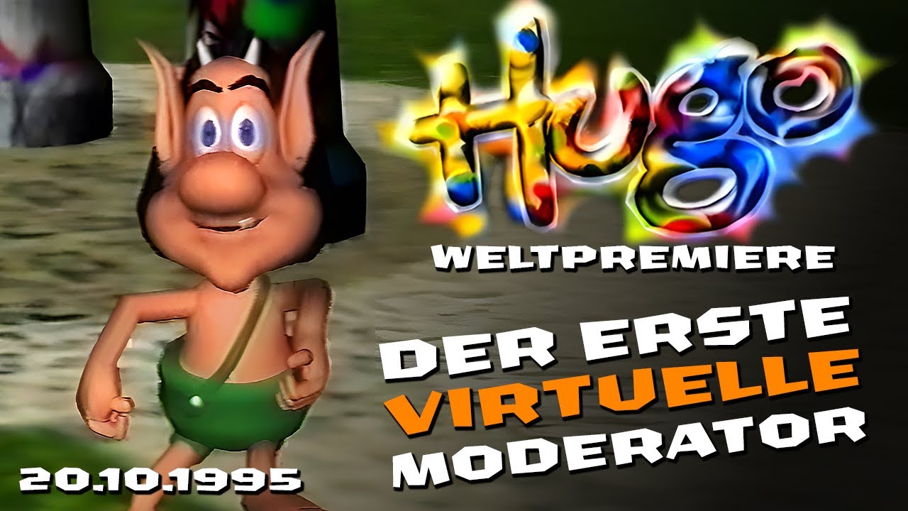 Vor 30 Jahren: HUGO in 3D live im Studio (20.10.1995)