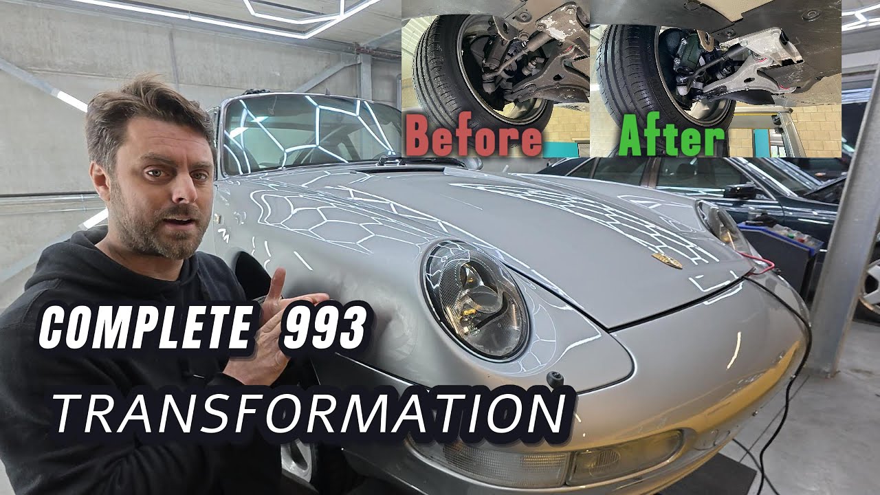 Detailing & Dry Ice cleaning Porsche 993 targa