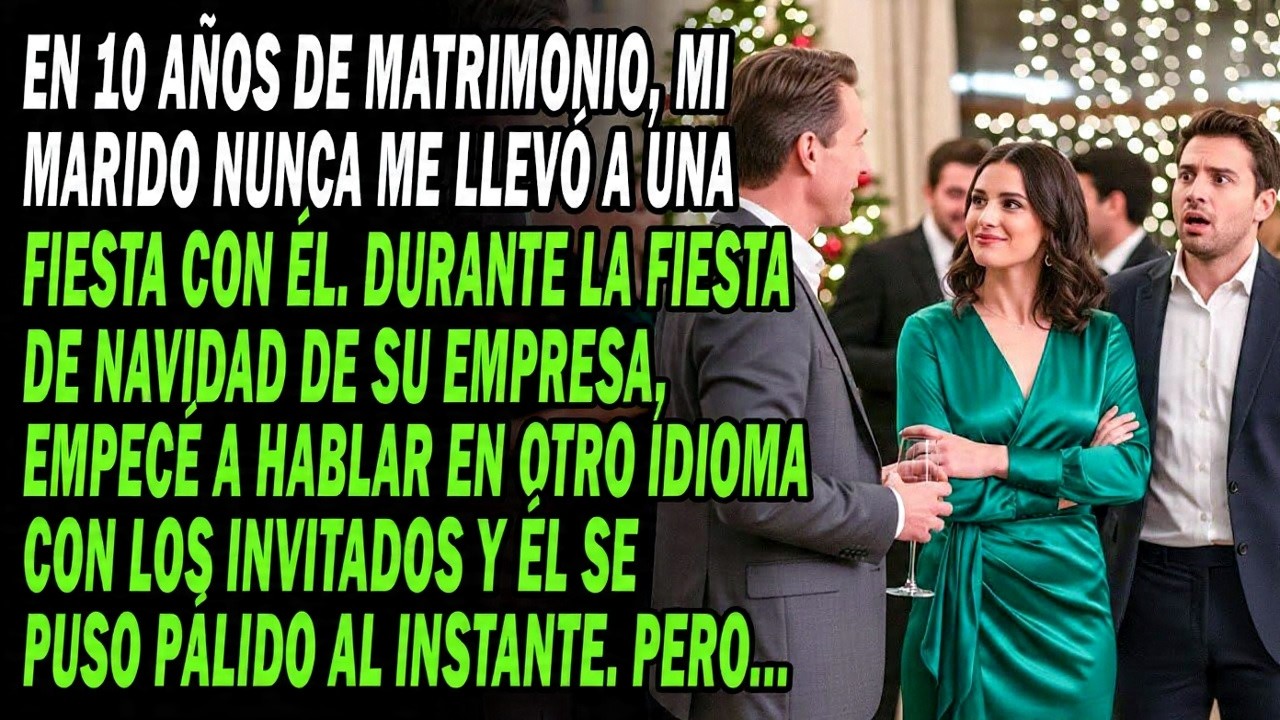 En 10 Años, Mi Esposo Jamás Me Llevó A Sus Fiestas❌💃 En La Fiesta De Navidad De Su Empresa, Yo...😏🤫