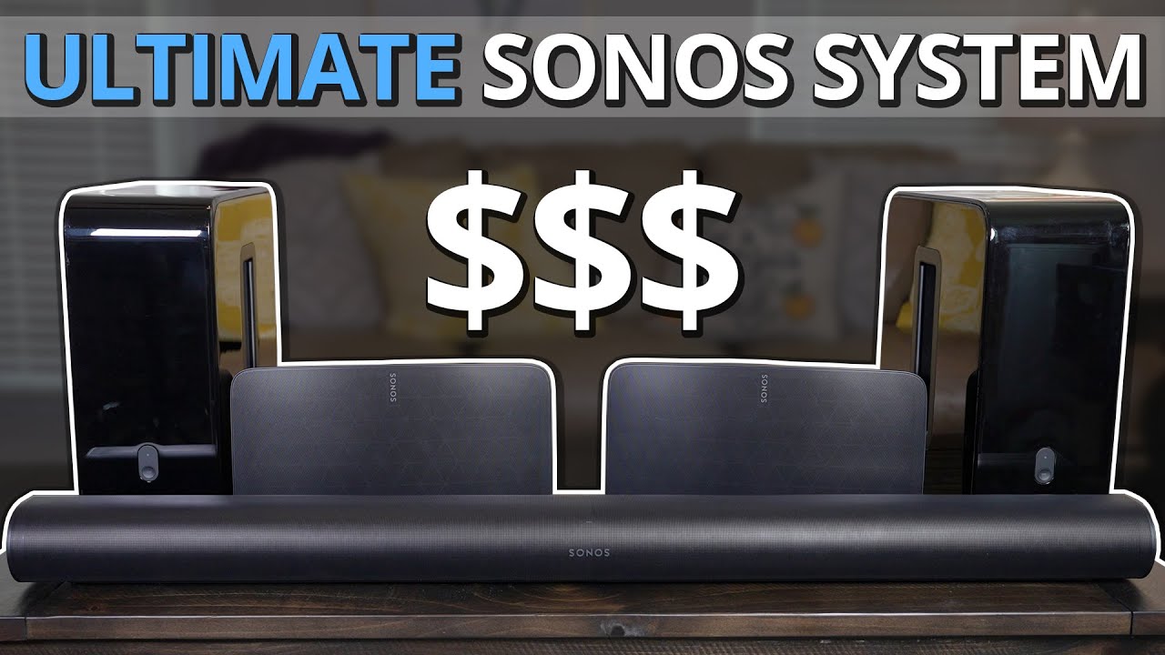 Лучшая система Sonos Arc! (Arc, x2 сабвуфера и x2 Fives)