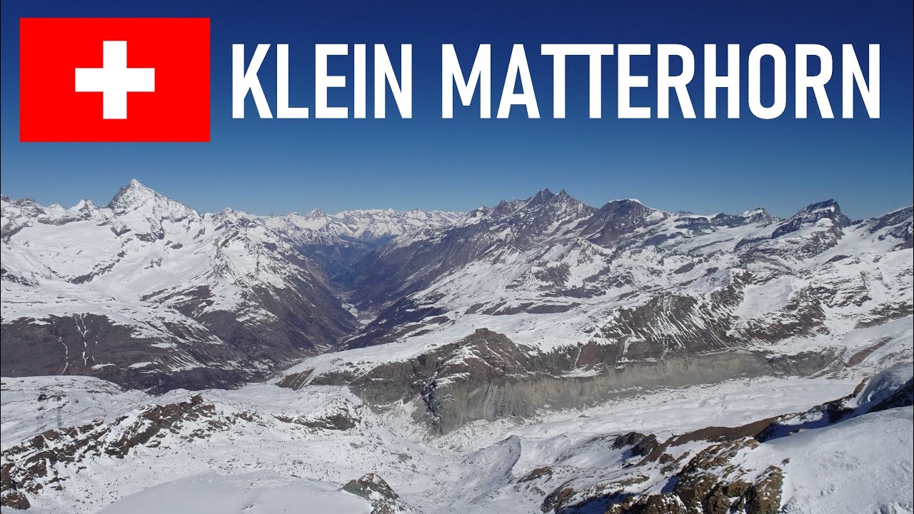 🇨🇭 Zermatt - Skiing at 3800 meter: Matterhorn Glacier Paradise  (Switzerland, March 2022)