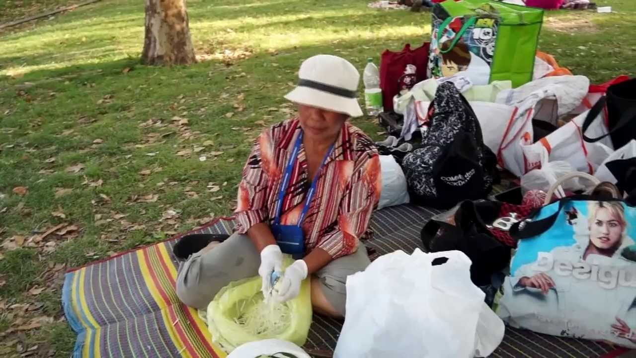 Die Thai-Frauen von der Donauinsel