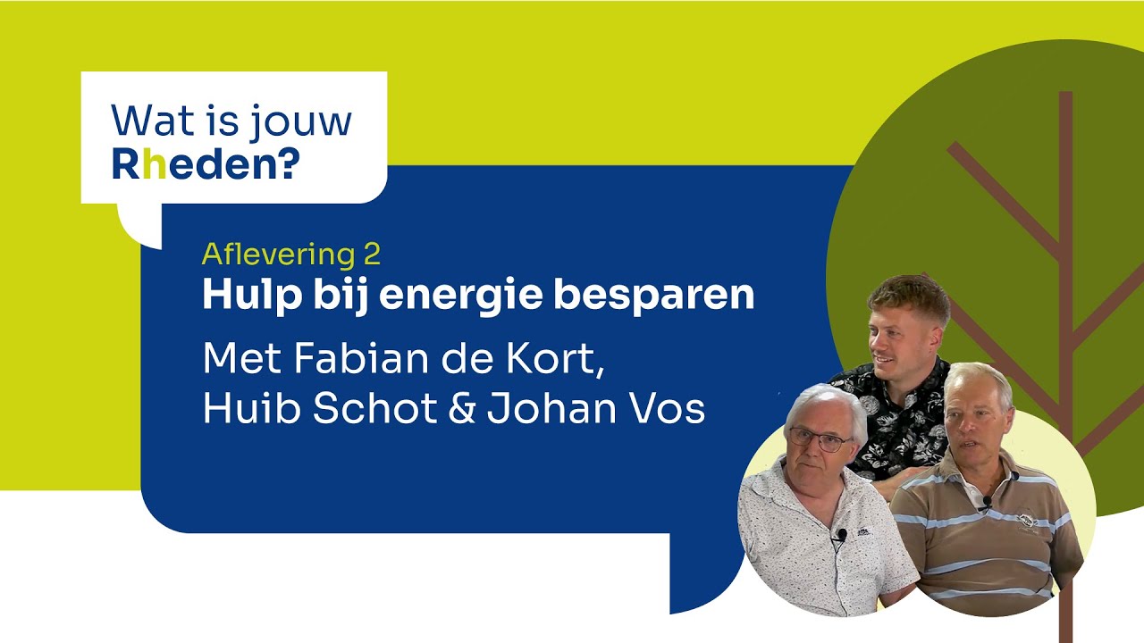 Wat is jouw Rheden? – Hulp bij energie besparen