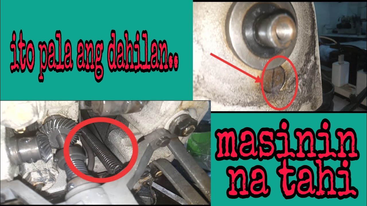 Paano maayos ang masinsin na tahi ng high speed Sewing machine.