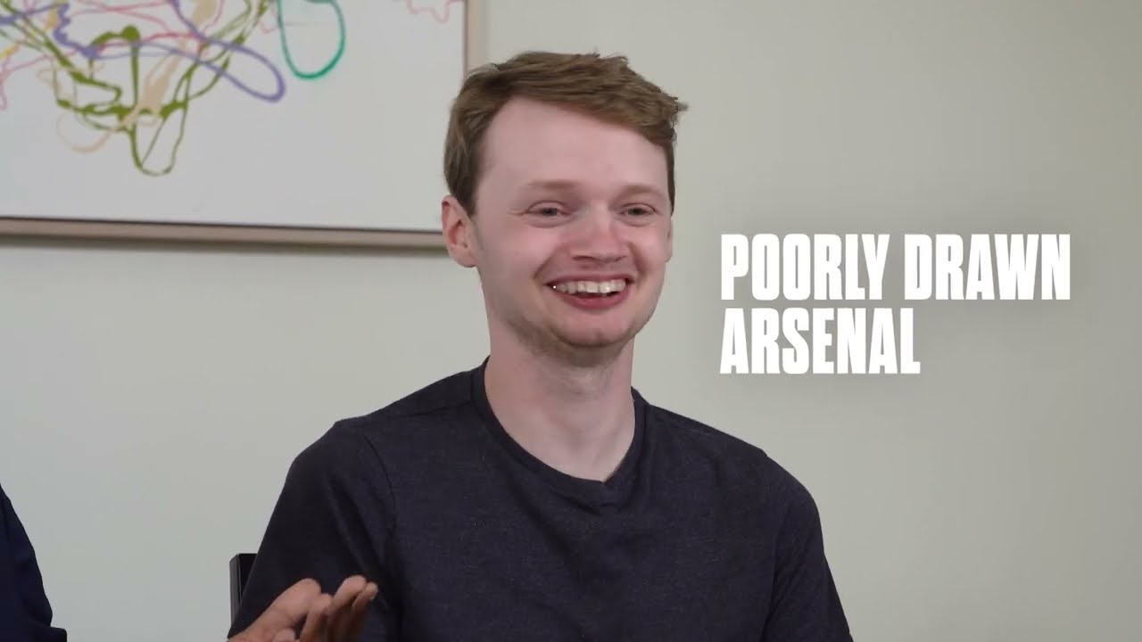 Poorly Drawn Arsenal, Granit Xhaka and Matt Turner | Drawing Challenge