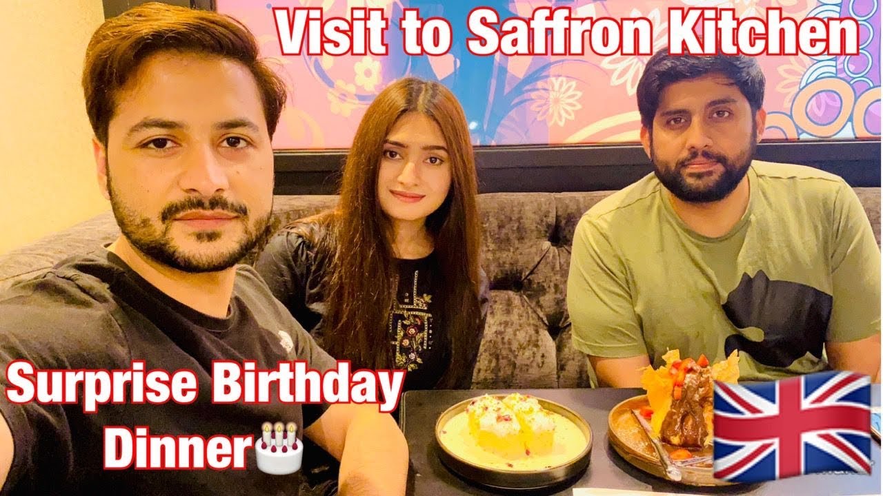Birthday Surprise Dinner | Visit to Saffron Kitchen | Indian Food Reviews