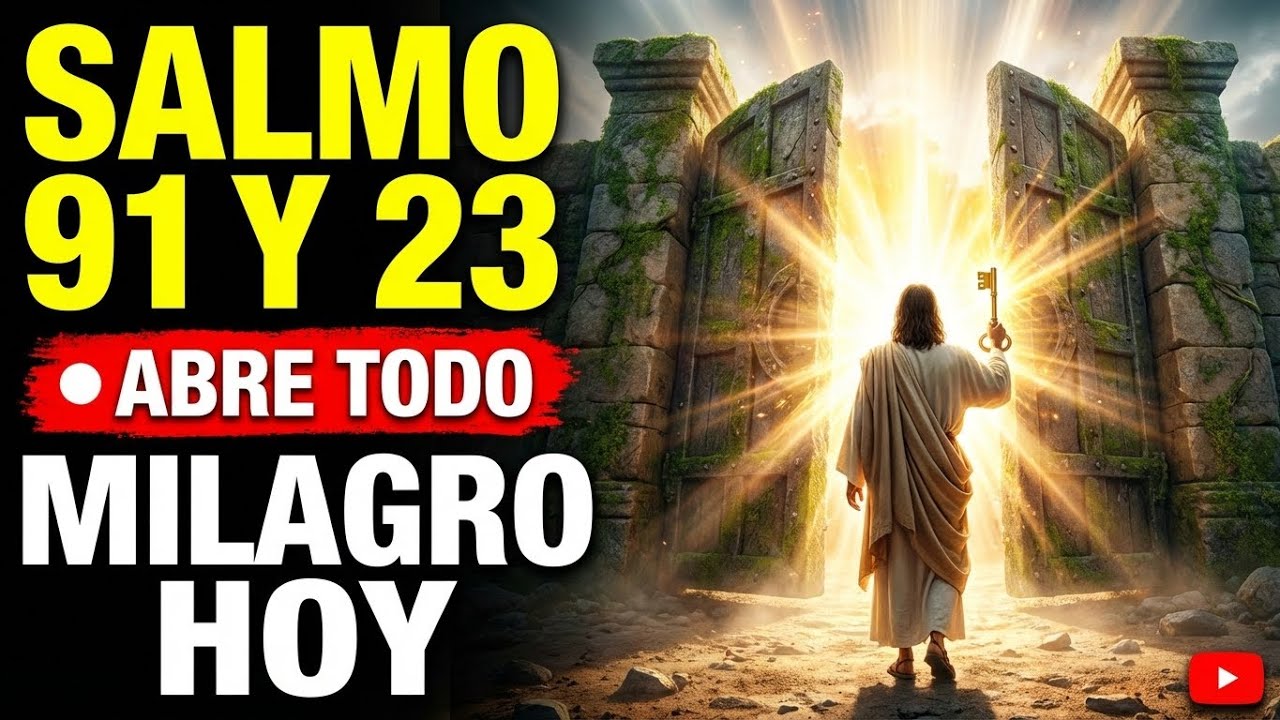 🛡️ SALMO 91 y 23: La Oración que Abre Todas las Puertas y Rompe Todo Mal