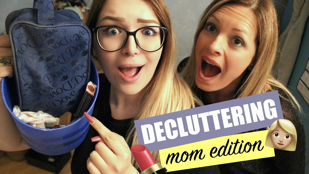 DECLUTTERING MY MOM'S MAKEUP COLLECTION! | ilamakeup02♡