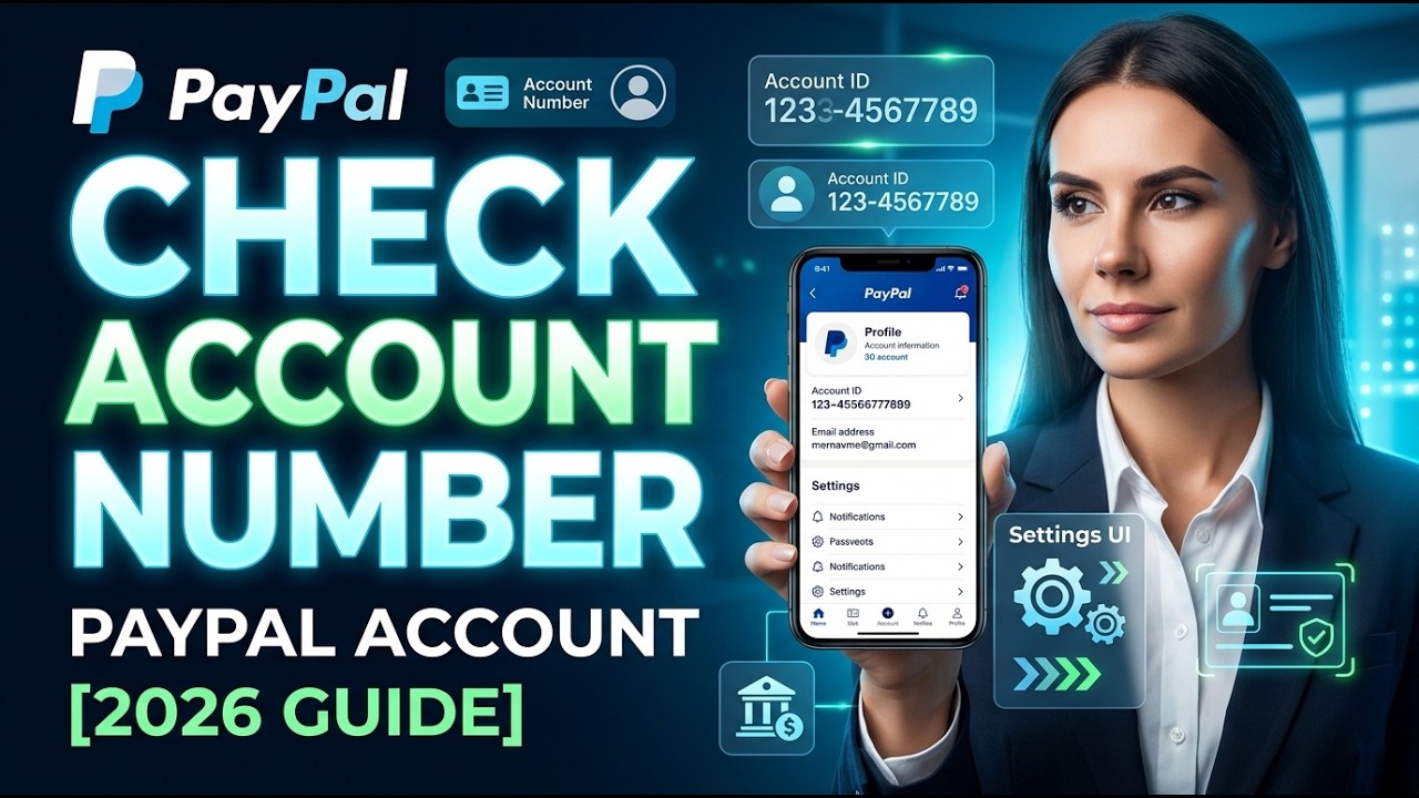 How to Check PayPal Account Number [2026 Full Guide]