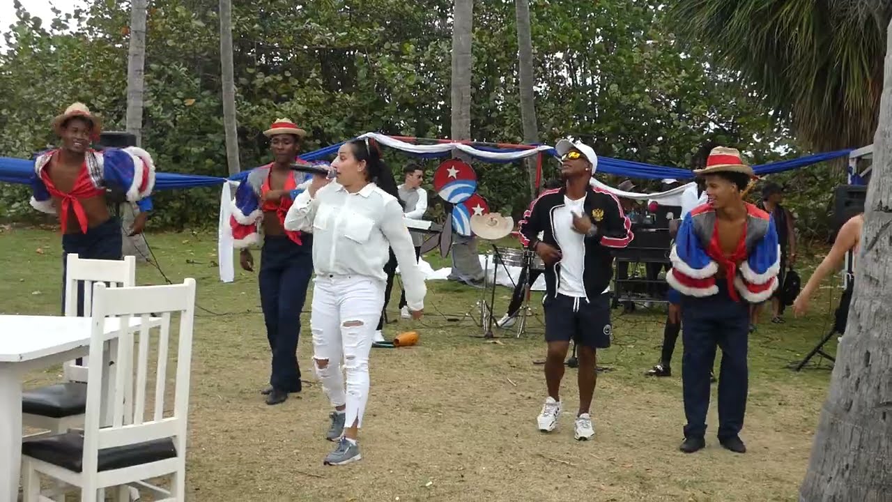 Mescla Latina, Cuban Day, Varadero, Cuba - clip P1310340