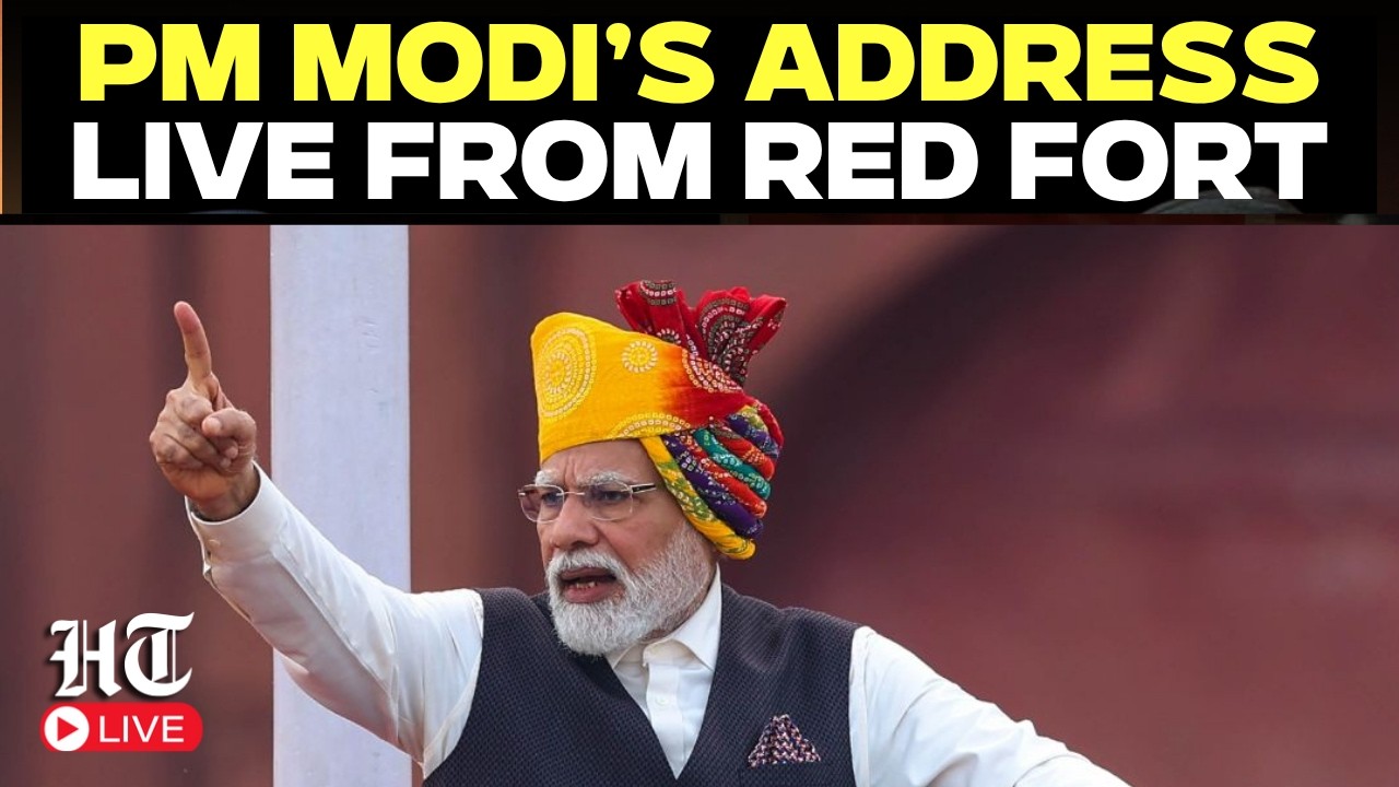 PM Modi Speech LIVE: Independence Day 2025 | 80th Independence Day Celebrations at Red Fort LIVE