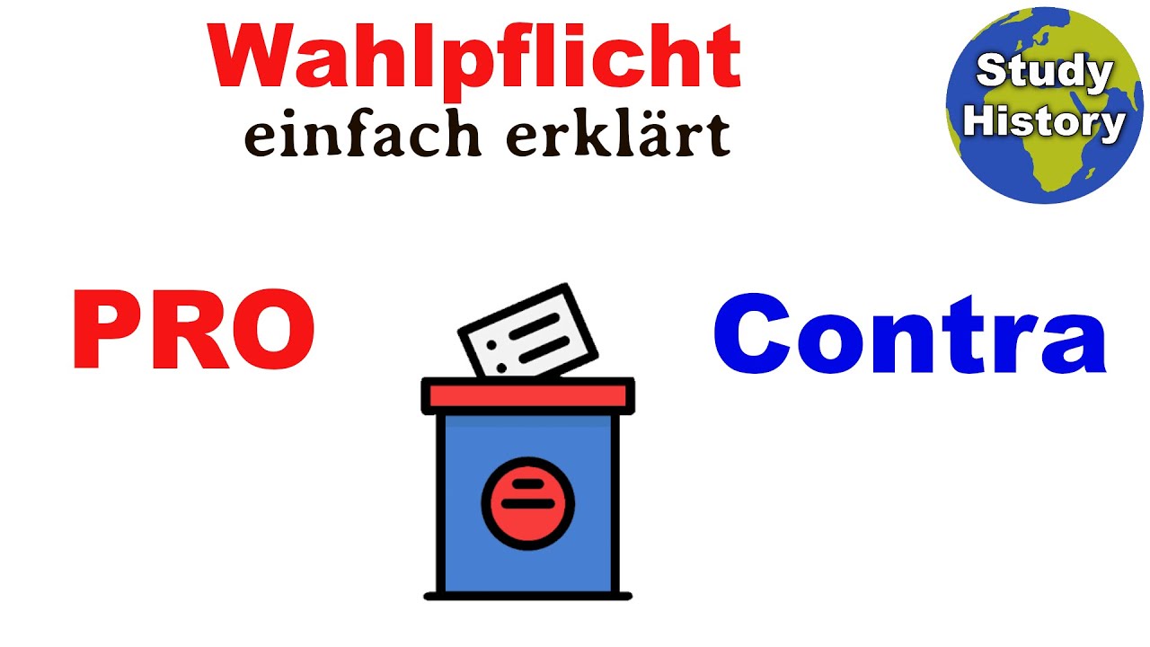 Wahlpflicht einfach erklärt I Vor- und Nachteile der Wahlpflicht