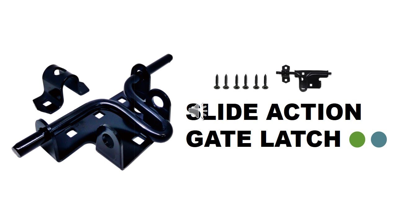 Slide Bolt Gate Latch, Door Latch Hardware for Wooden Fences & Barn Doors | HOWTOOL Hardware