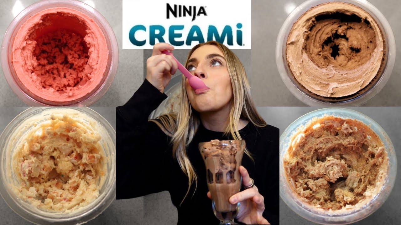 ЛУЧШИЕ простые рецепты полезного мороженого Ninja Creami
