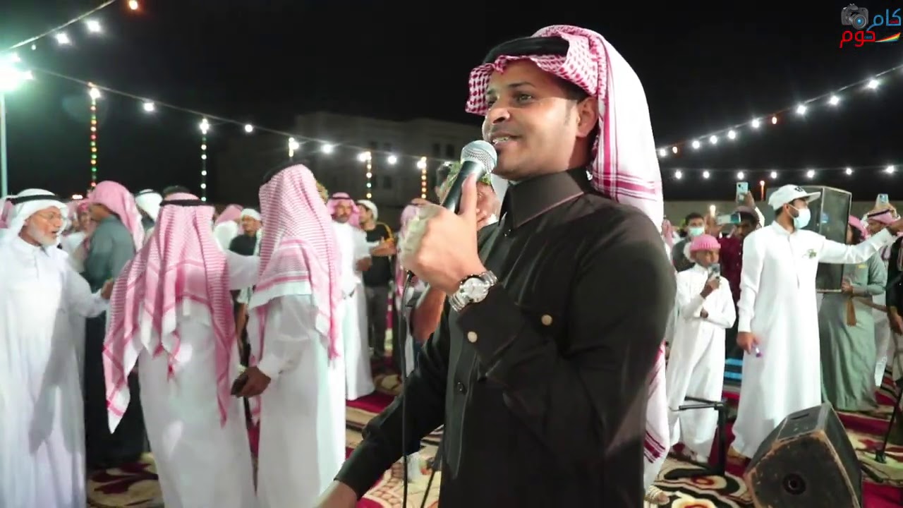 قرى عسير (دمه) - غناء مفرح بن صمان | زواج الشاب احمد عبدالله حجاب