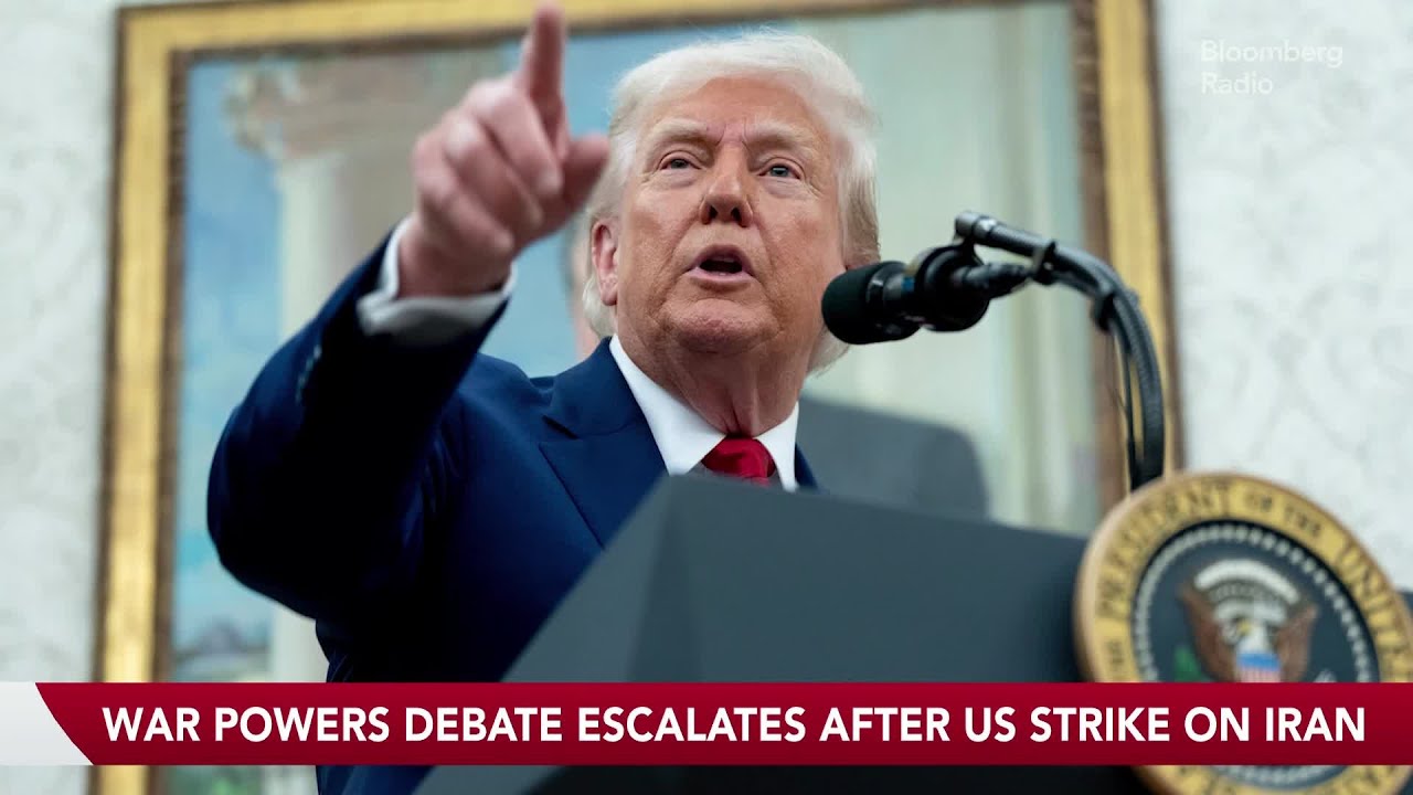 Democrats Push for War Powers Vote Over Trump Iran Strikes