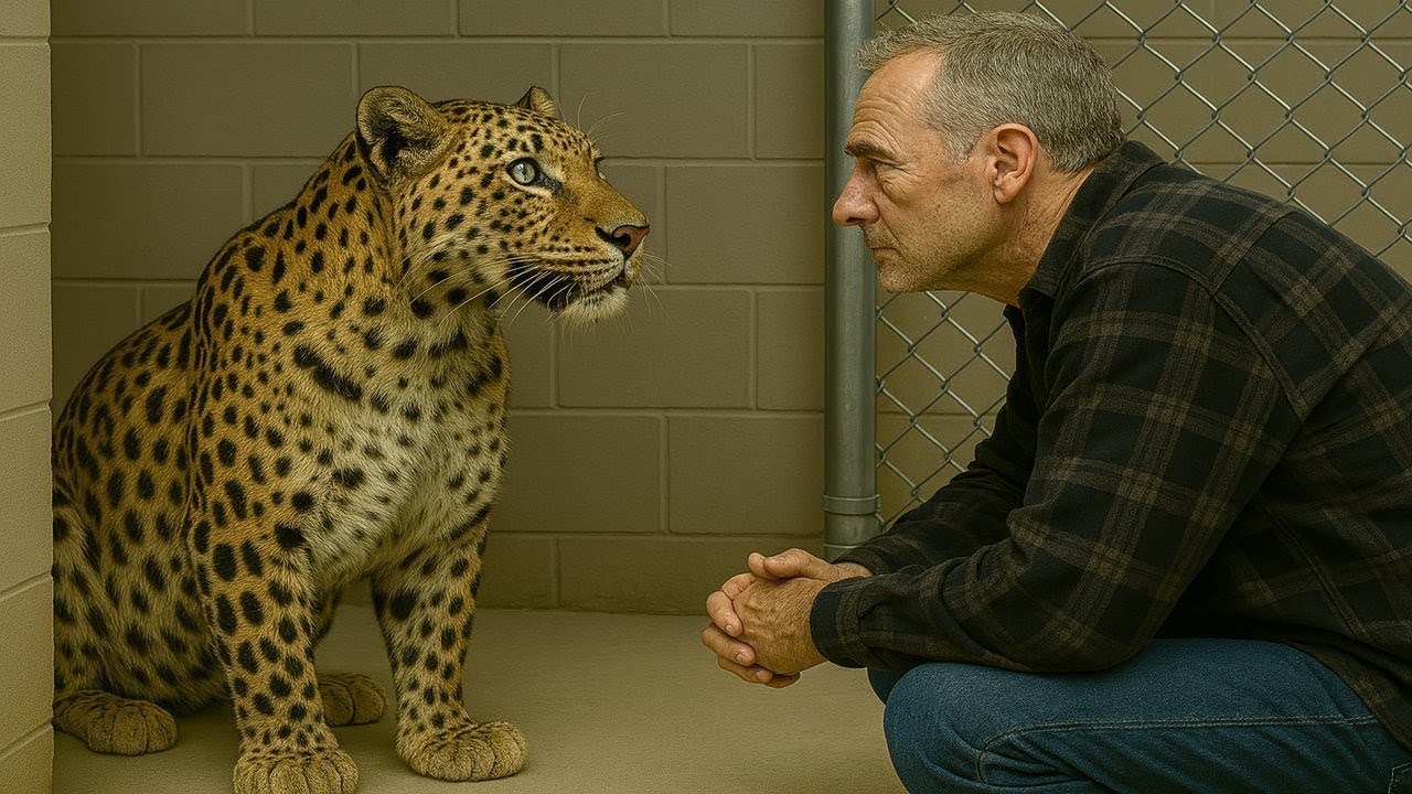 Ce LÉOPARD Bloqué dans un Refuge a PLEURÉ quand Il a RECONNU cet HOMME