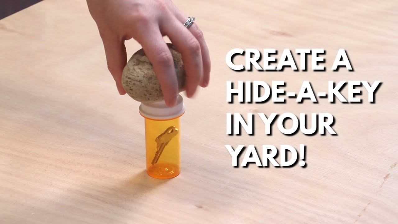 Create a Hide-a-Key in Your Yard - Quick Tips from Tiff #1