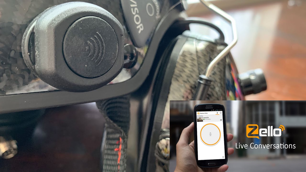 Digital Comms In Flight using Zello And A Bluetooth PTT Button