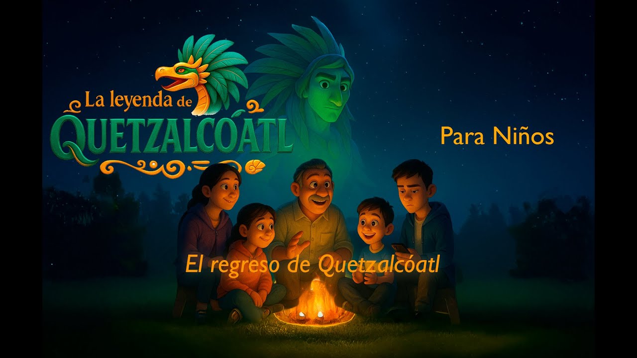La leyenda de Quetzalcóatl para niñas y niños
