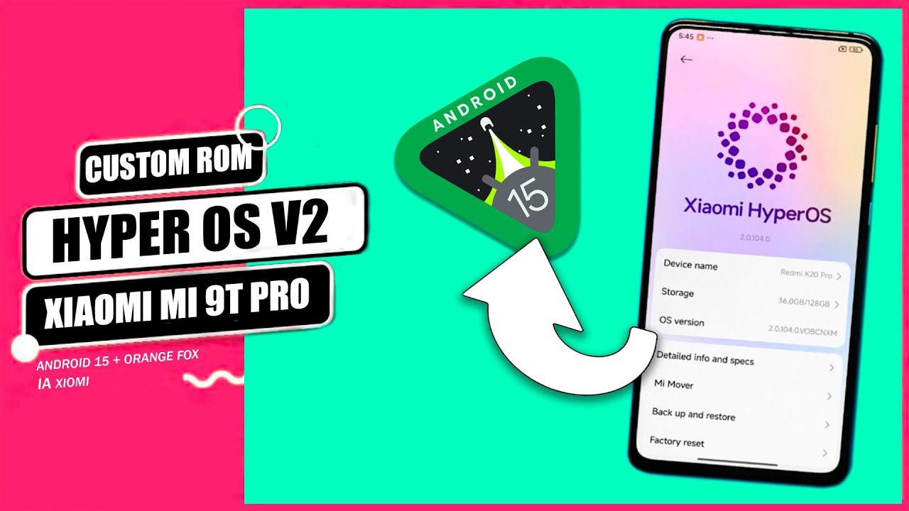Custom Rom Mi 9T Pro / K20 Pro to HyperOS 2.2 – Full Installation + 90Hz de Refresco + HyperAI