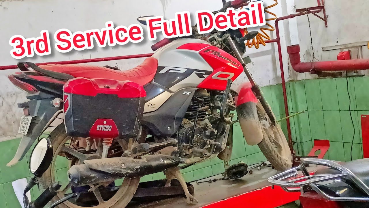 3rd Service OF My New Passion Pro Bike Full Information