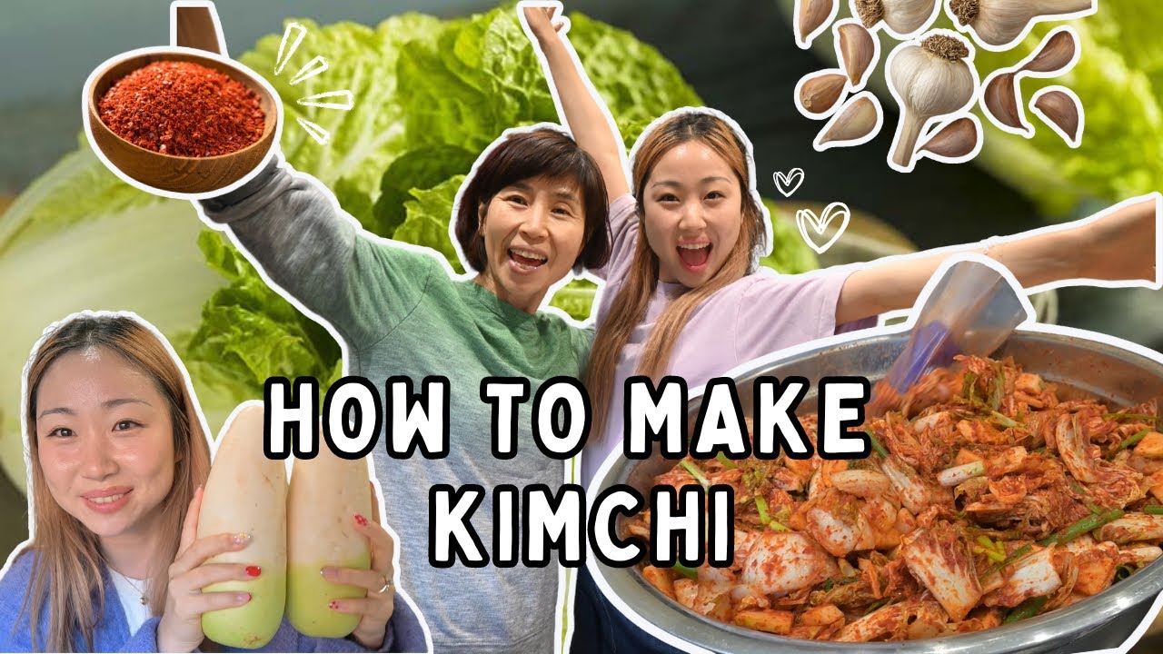 Mama Kim’s VIRAL Kimchi recipe | step by step w/ measurements | make your own (fresh & tasty) kimchi