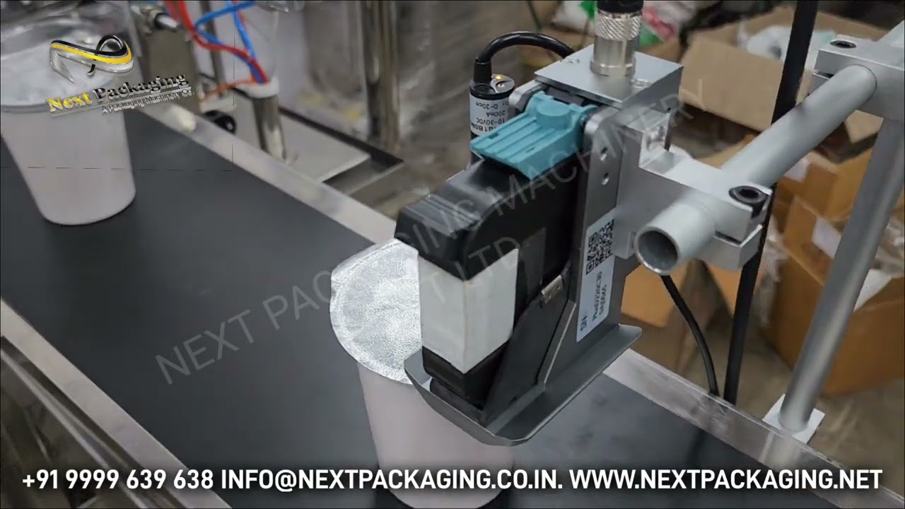 Automatic lassi packing machine | Automatic foil sealing machine  | Lassi, yogurt filling sealing