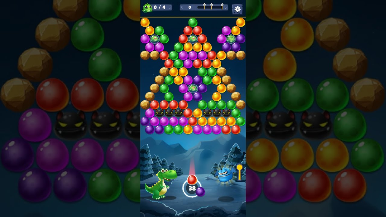 Jogo de bolinhas coloridas bubble shooter
