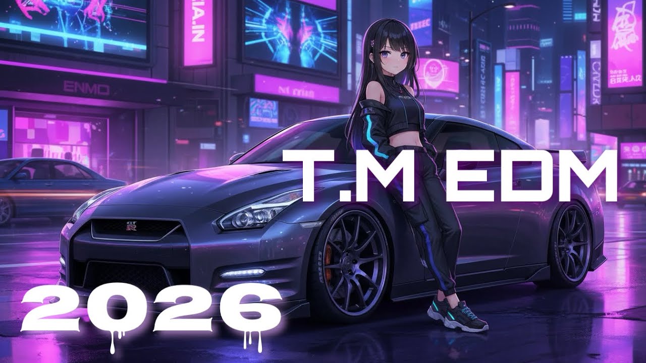 【作業用bgm】Midnight Street Queen – Anime Eurobeat Drive Music Mix 2026 edm【洋楽playlist】