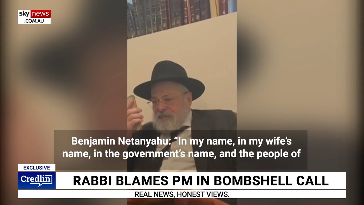 Bombshell phone call shows Rabbi blaming Anthony Albanese for Bondi massacre