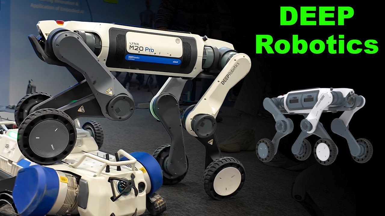 DEEP Robotics на CES 2026: Четвероногие и человекоподобные роботы — движущая сила будущего воплощ...