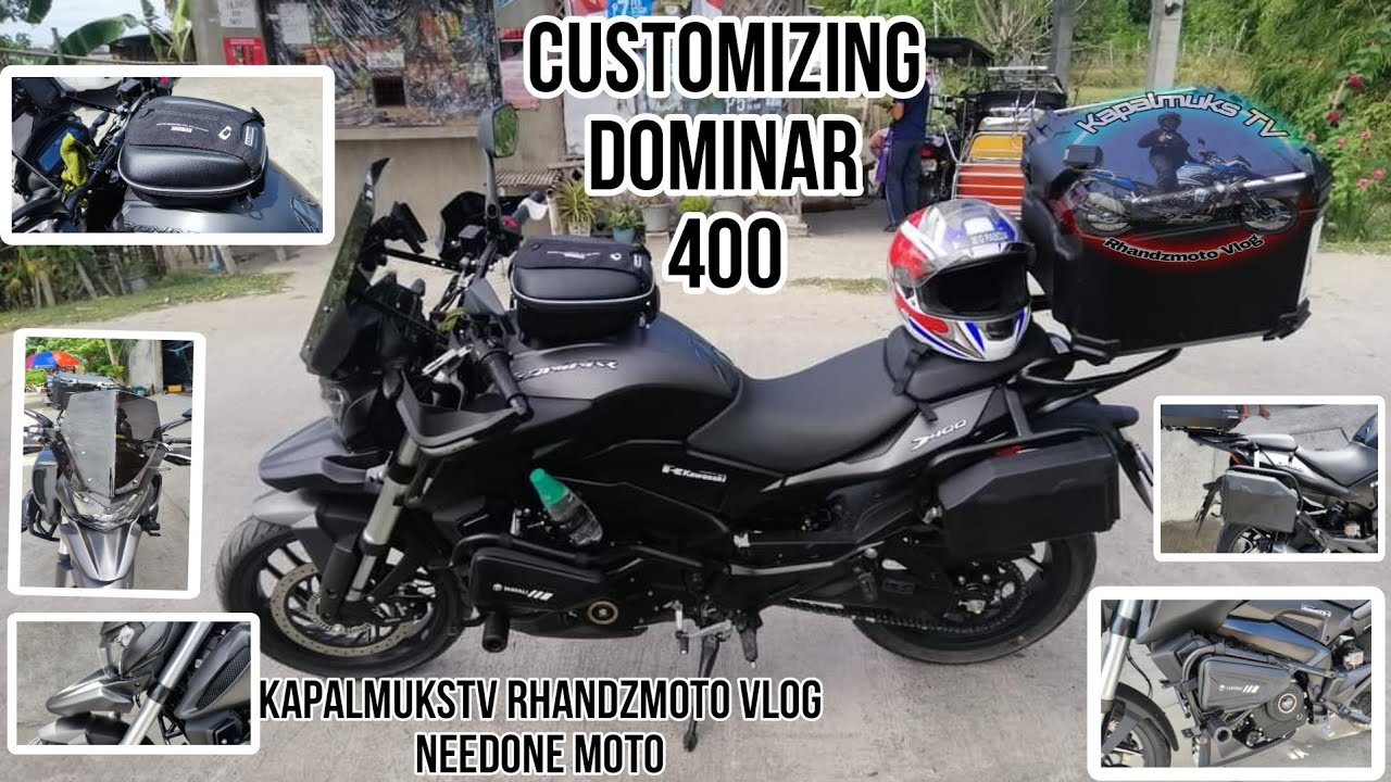 Customizing Dominar 400 | Rhandz TV (NeedOneMoto)