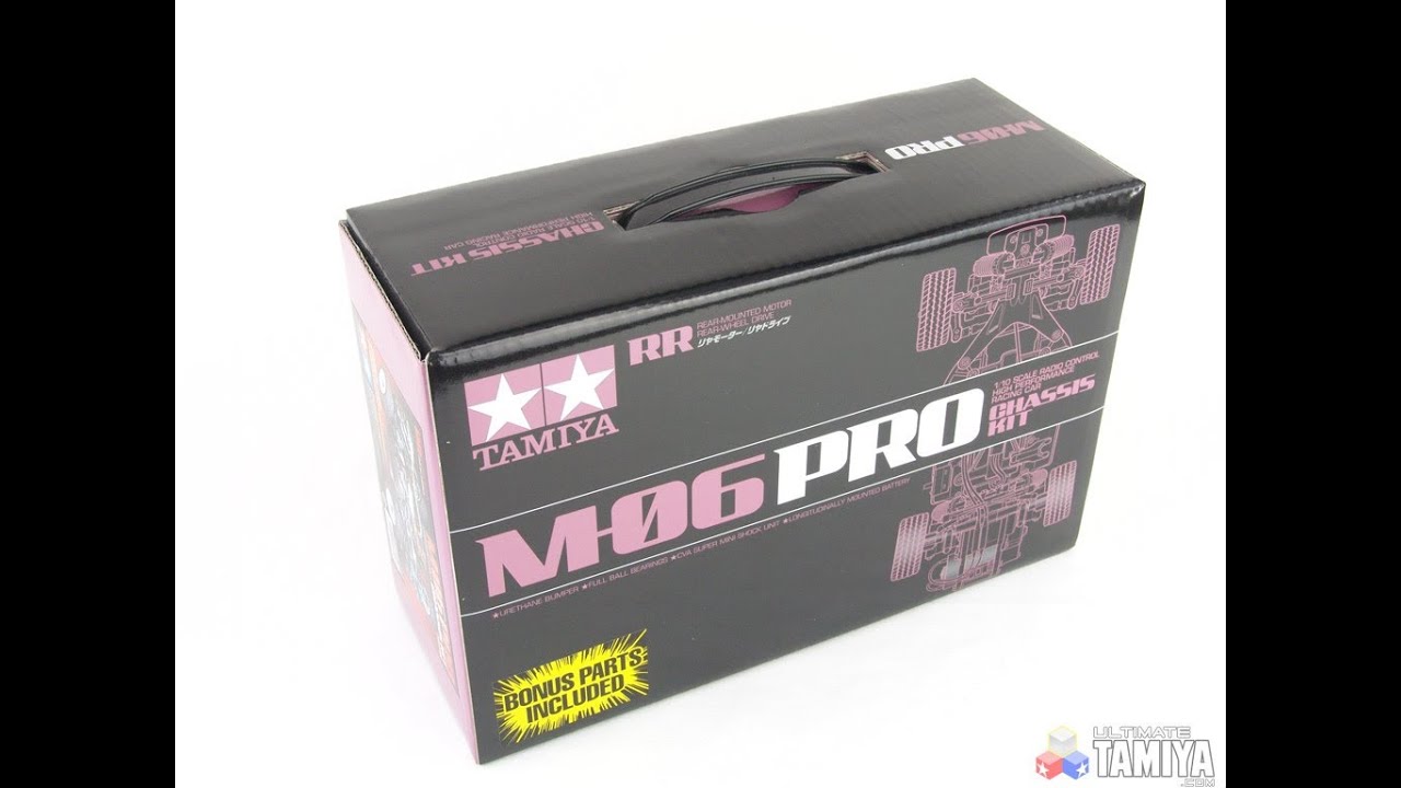 Tamiya M06 Pro build pt 1 - Rear end