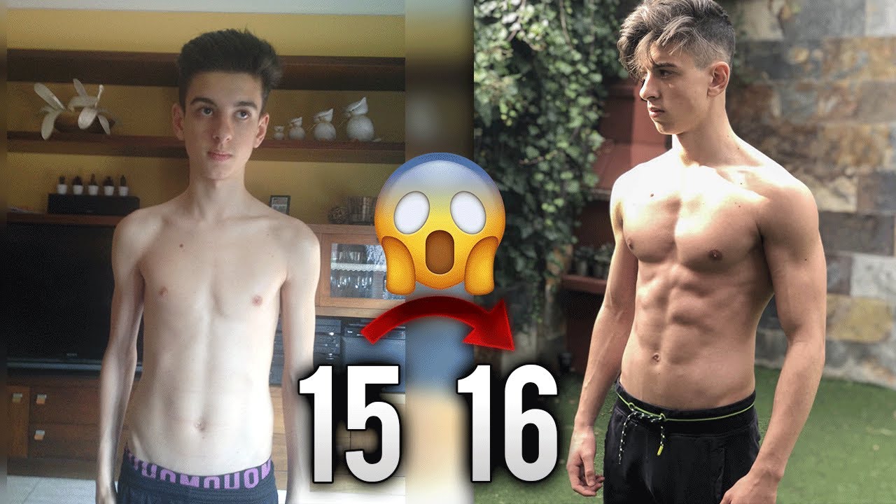 MI TRANSFORMACIÓN EN 1 AÑO |15-16 AÑOS|