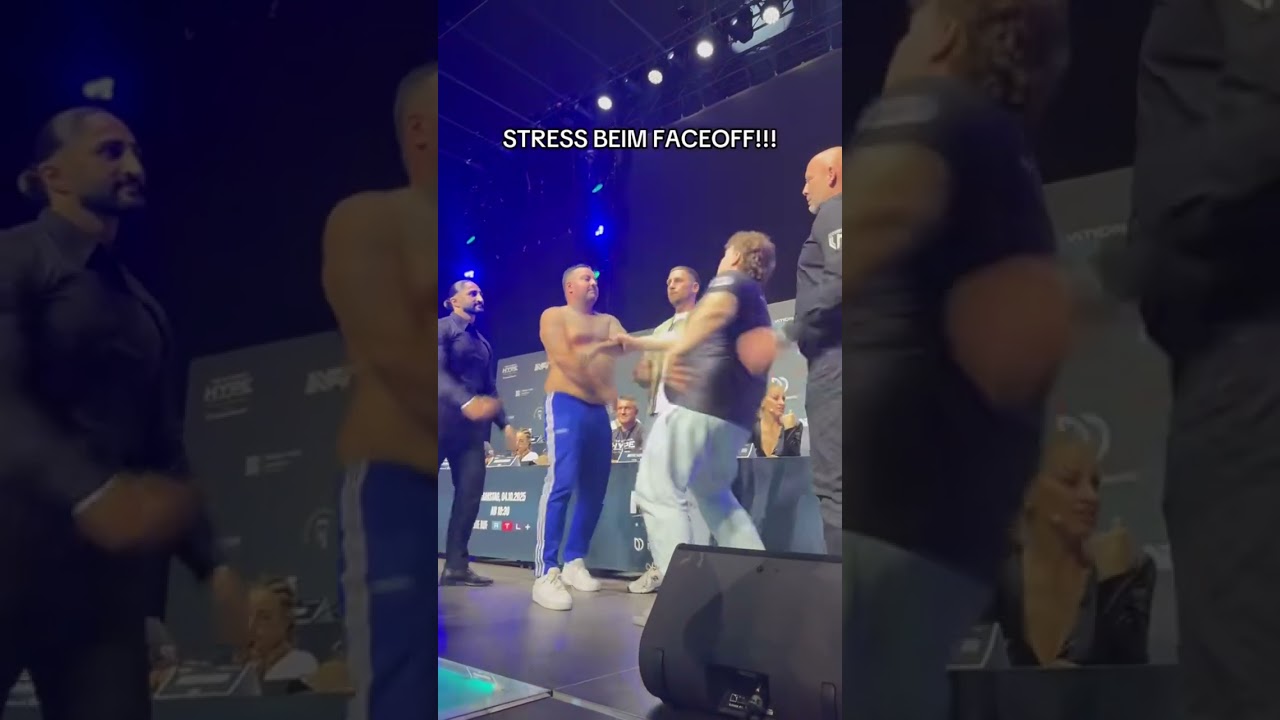 STRESS BEIM FACEOFF MIT COSIMO 🥊 | EHRENMANNRIUS