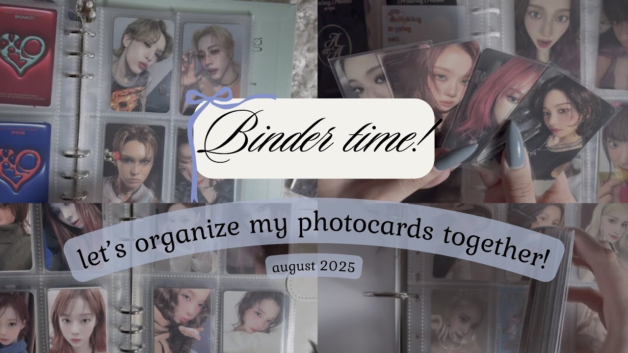 ˙✧˖°🍁 ༘ ⋆｡binder time! | организация карт njz, aespa, xlov, xdinary heroes, kep1er, yena ⭑.ᐟ