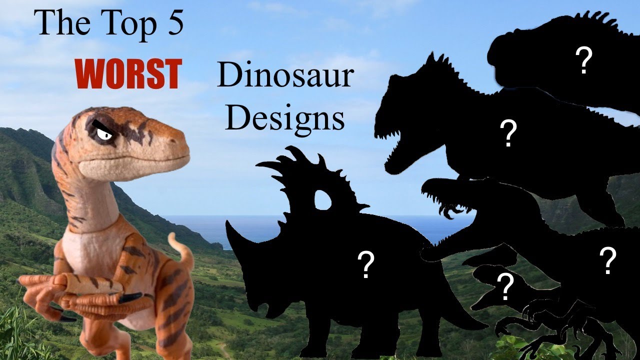 The Top 5 Worst Jurassic World Dinosaur Designs