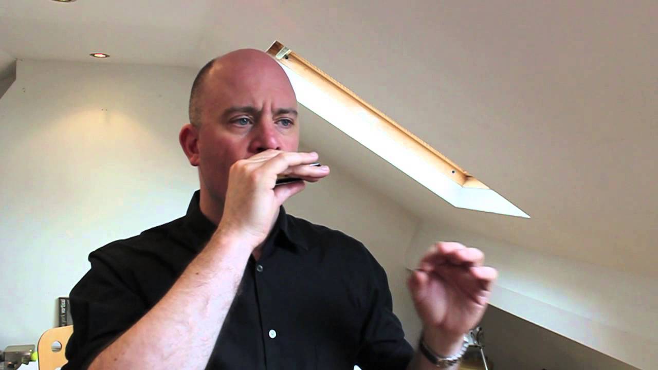 (LESSON 3) Adding A Push - Country Blues Harmonica