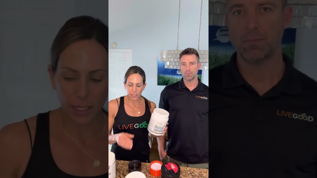 LiveGood Pre and Post Workout Supplements&hellip;shaker style