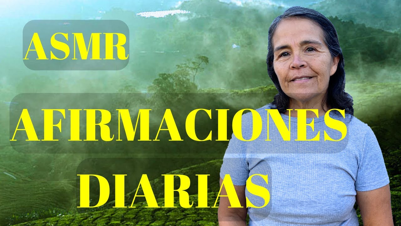 ASMR: Afirmaciones Diarias  #asmr #viral #viralvideo