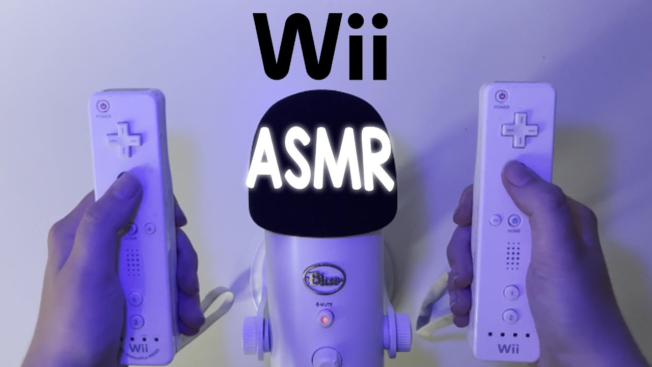 ASMR with Wii Products (Tapping and Controller Sounds) *NO TALKING*