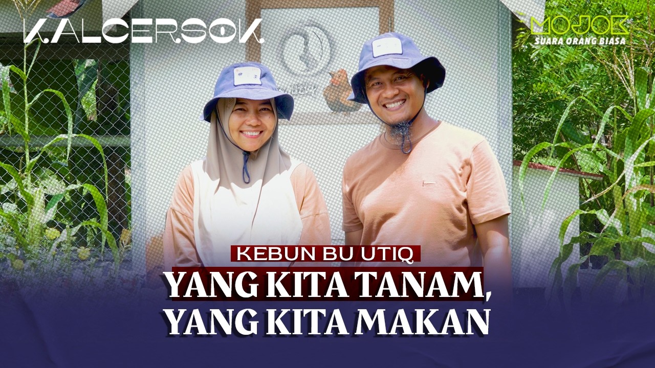 KEBUN BU UTIQ: BERKEBUN MENYENANGKAN, KELUARGA SWASEMBADA PANGAN! | KALCERSOK -Agung PW